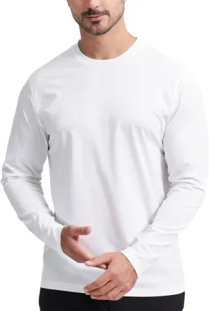 M MAELREG Mens T Shirt Moisture Wicking Short and Long Sleeve Lightweight Casual Crewneck Golf Tee Shirts for Men