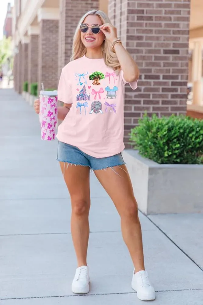 Magical Shirt for Women Magic Kingdom Shirts Castle Graphic T Shirt Family Vacation Tee Casual Holiday Tops