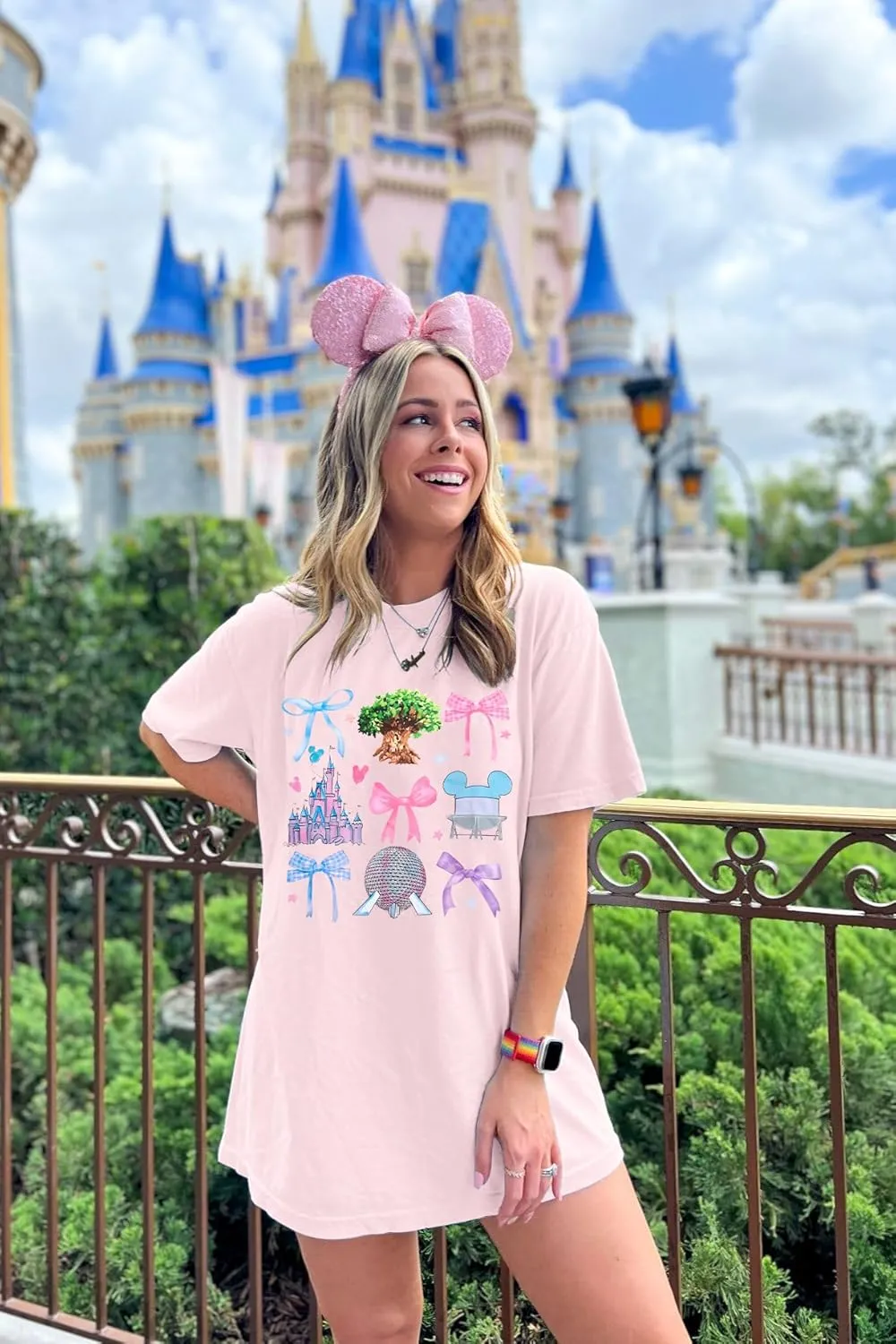 Magical Shirt for Women Magic Kingdom Shirts Castle Graphic T Shirt Family Vacation Tee Casual Holiday Tops