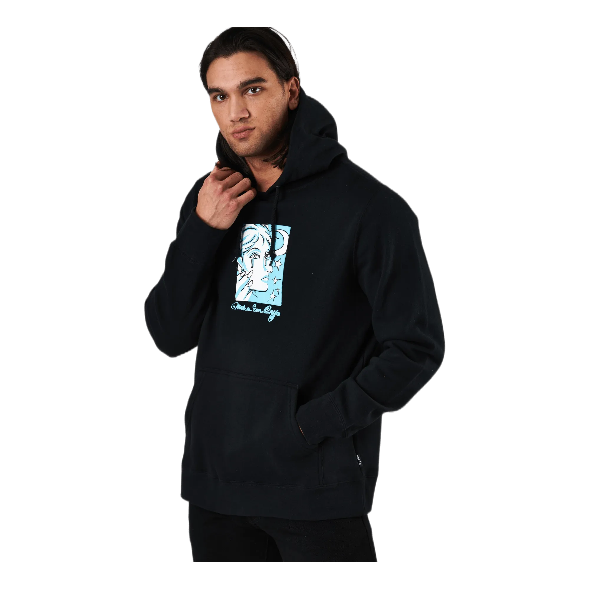 Make Em Cry 1984 P/o Hoodie Black