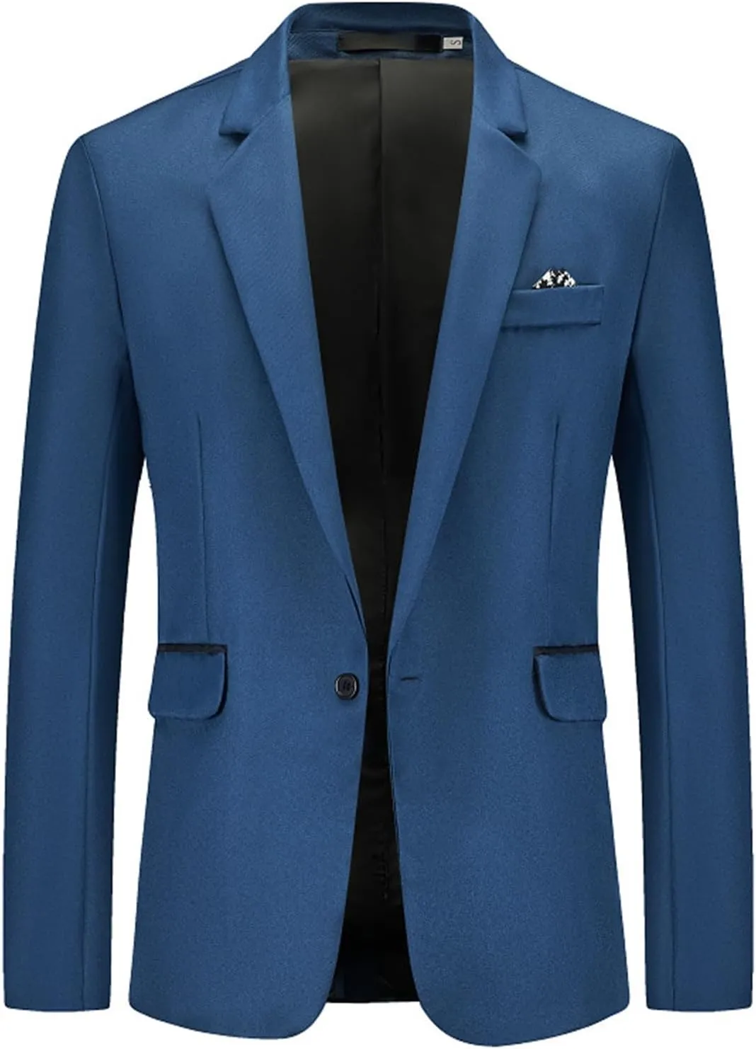 Men's Casual Knit blazer Suit Tuxedo Acket Business Suits Wedding Party Homecoming Suits For Men black suit jacket