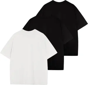 Men's Oversized T Shirts Lightweight Cooling Soft T-Shirt Short Sleeve Slick Casual Basic Crewneck Tee Shirt