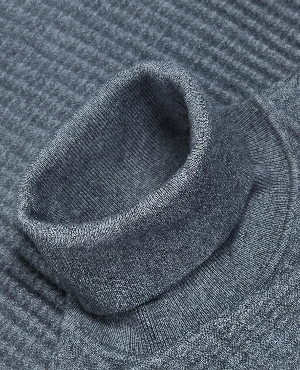 Men's Turtleneck Sweater Slim Fit Turtle Neck Sweater for Men Long Sleeve Pullover Sweater Thermal Sweater