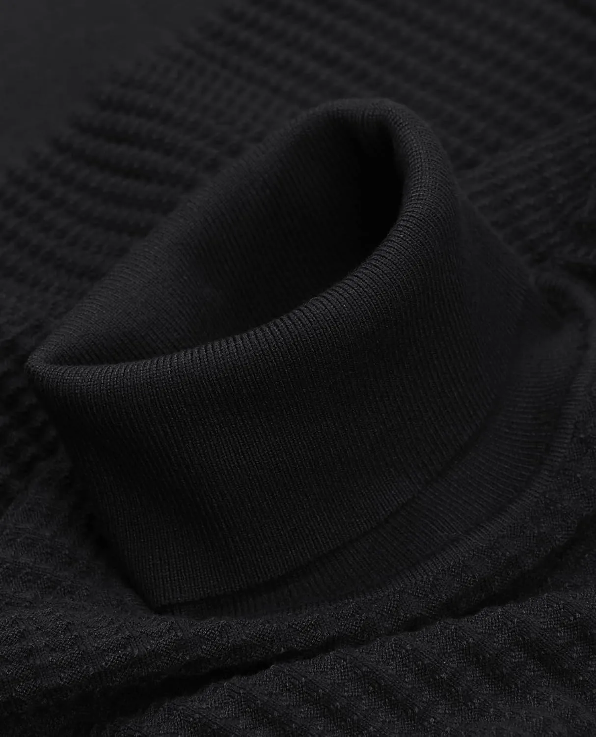 Men's Turtleneck Sweater Slim Fit Turtle Neck Sweater for Men Long Sleeve Pullover Sweater Thermal Sweater