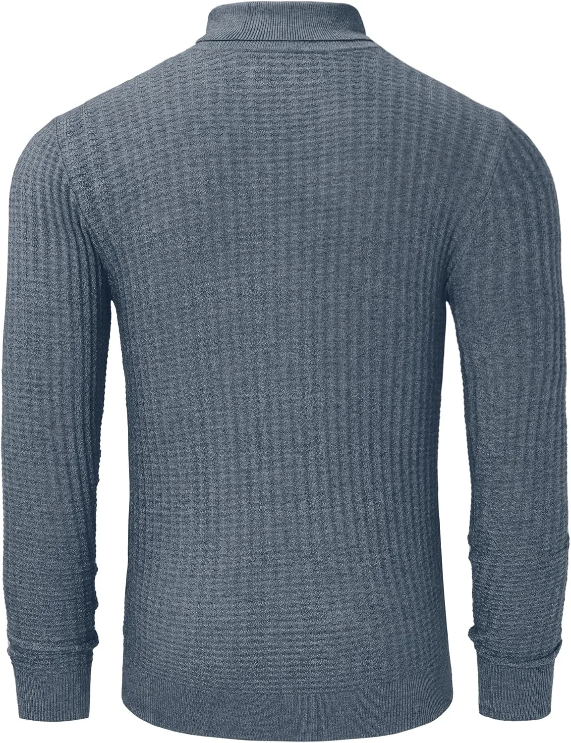 Men's Turtleneck Sweater Slim Fit Turtle Neck Sweater for Men Long Sleeve Pullover Sweater Thermal Sweater