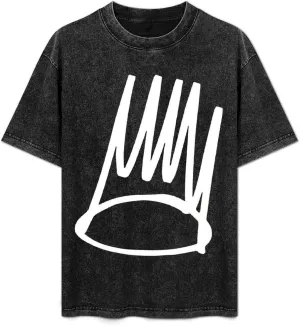 Mens Womens Unisex Vintage Oversized Drop Shoulder Short Sleeve T Shirt Funny Wash Solid Shirt Top