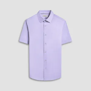 Miles Mini Check OoohCotton Short-Sleeve Shirt