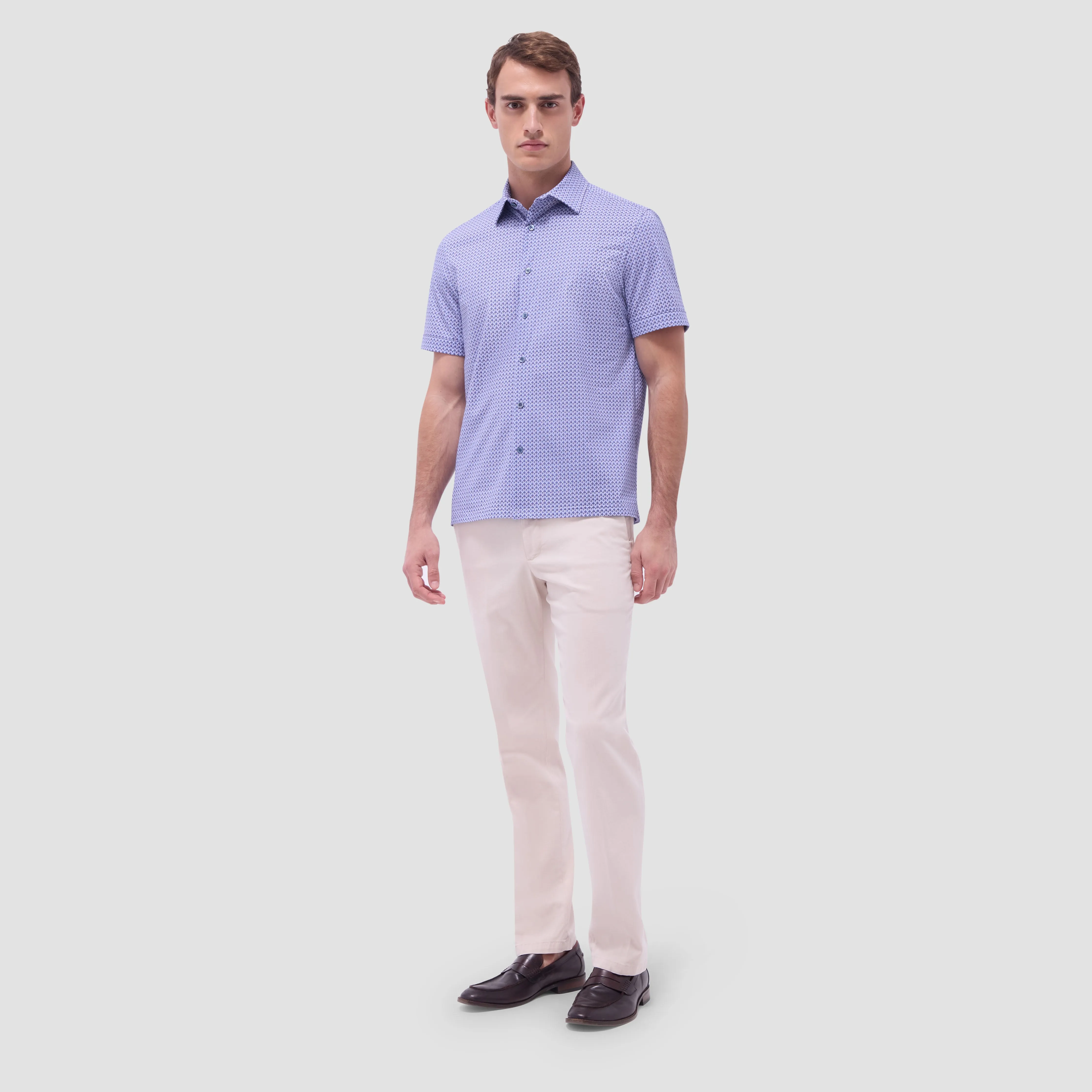 Milo Floral OoohCotton Short-Sleeve Shirt