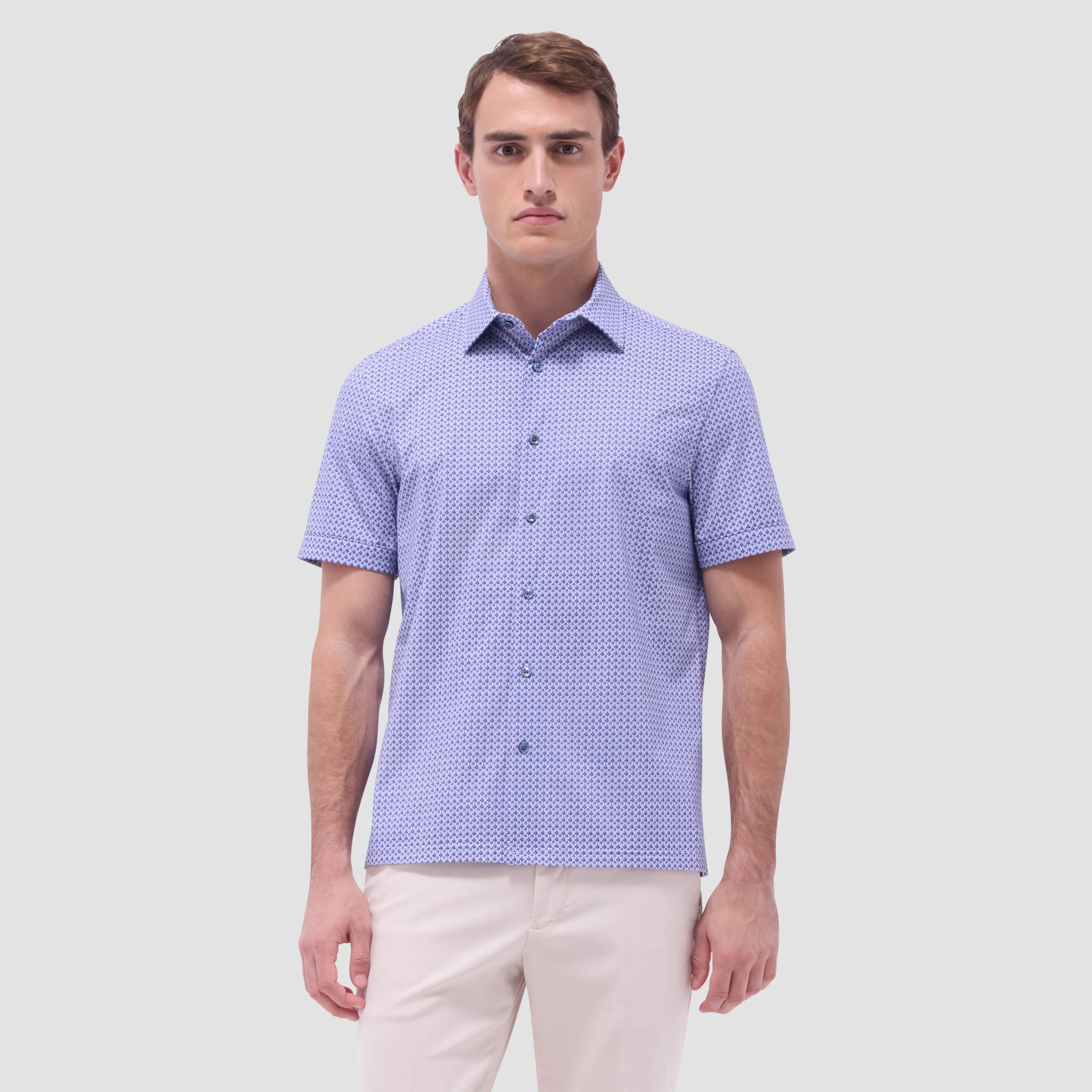 Milo Floral OoohCotton Short-Sleeve Shirt