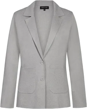 MINTLIMIT Women's Sweater Blazer Long Sleeve Lapel Button Blazers Casual Work Office Cardigan Suit Jacket with Pockets
