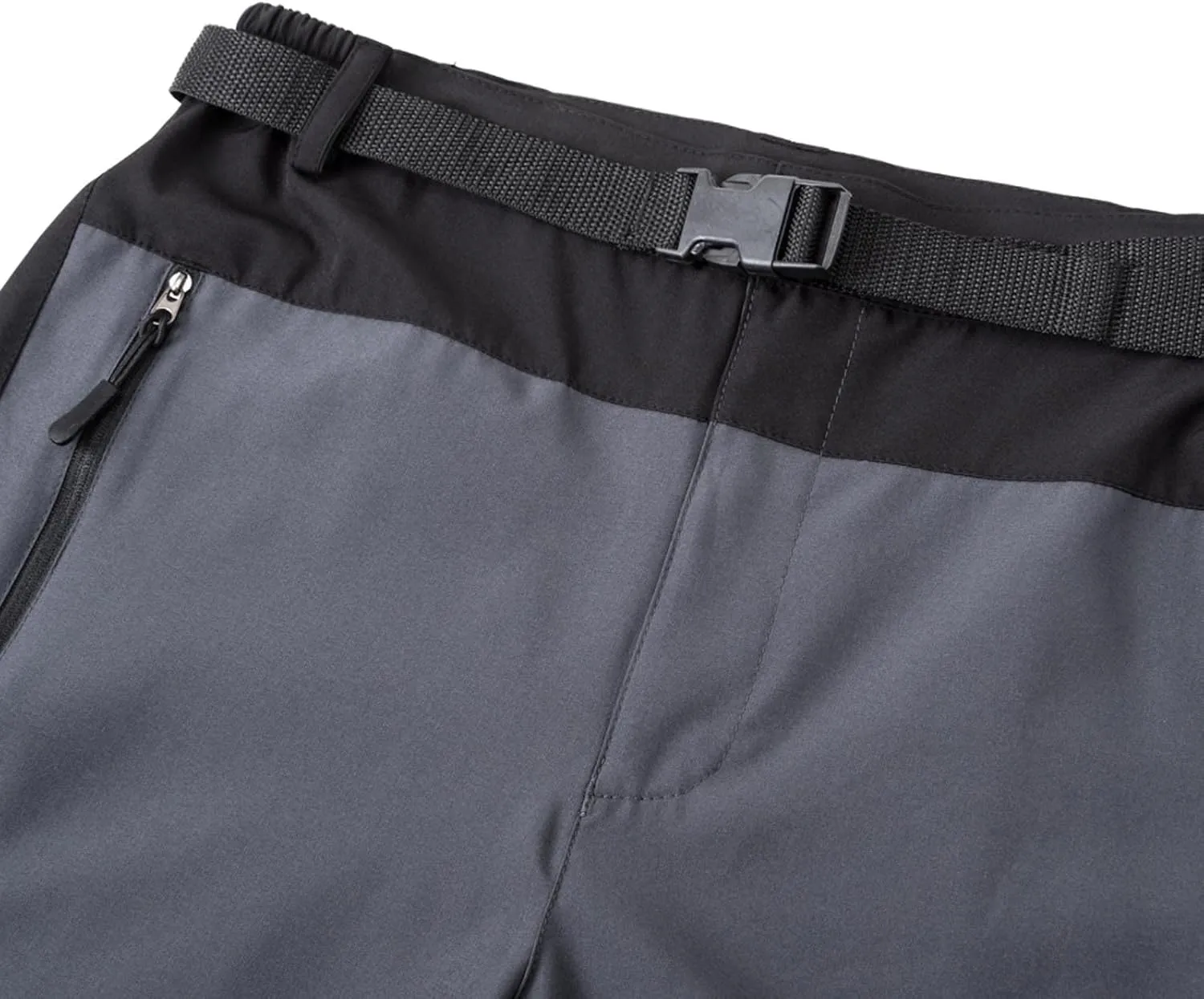 Muscularfit Men Joggers Pants Casual Cotton Buckle Zipper Straight Legs Big and Tall Stretch Breathable Outdoor Sweatpants