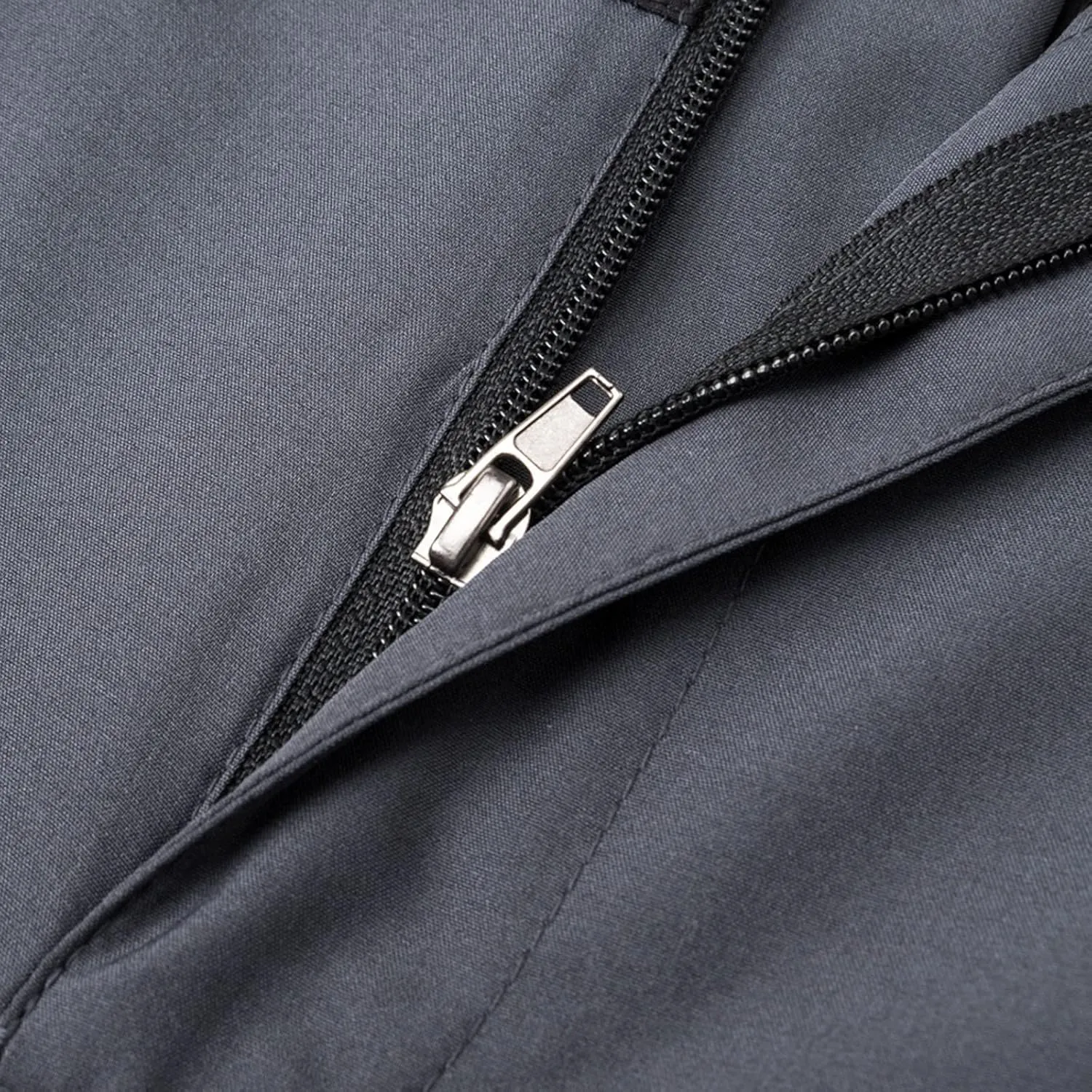 Muscularfit Men Joggers Pants Casual Cotton Buckle Zipper Straight Legs Big and Tall Stretch Breathable Outdoor Sweatpants