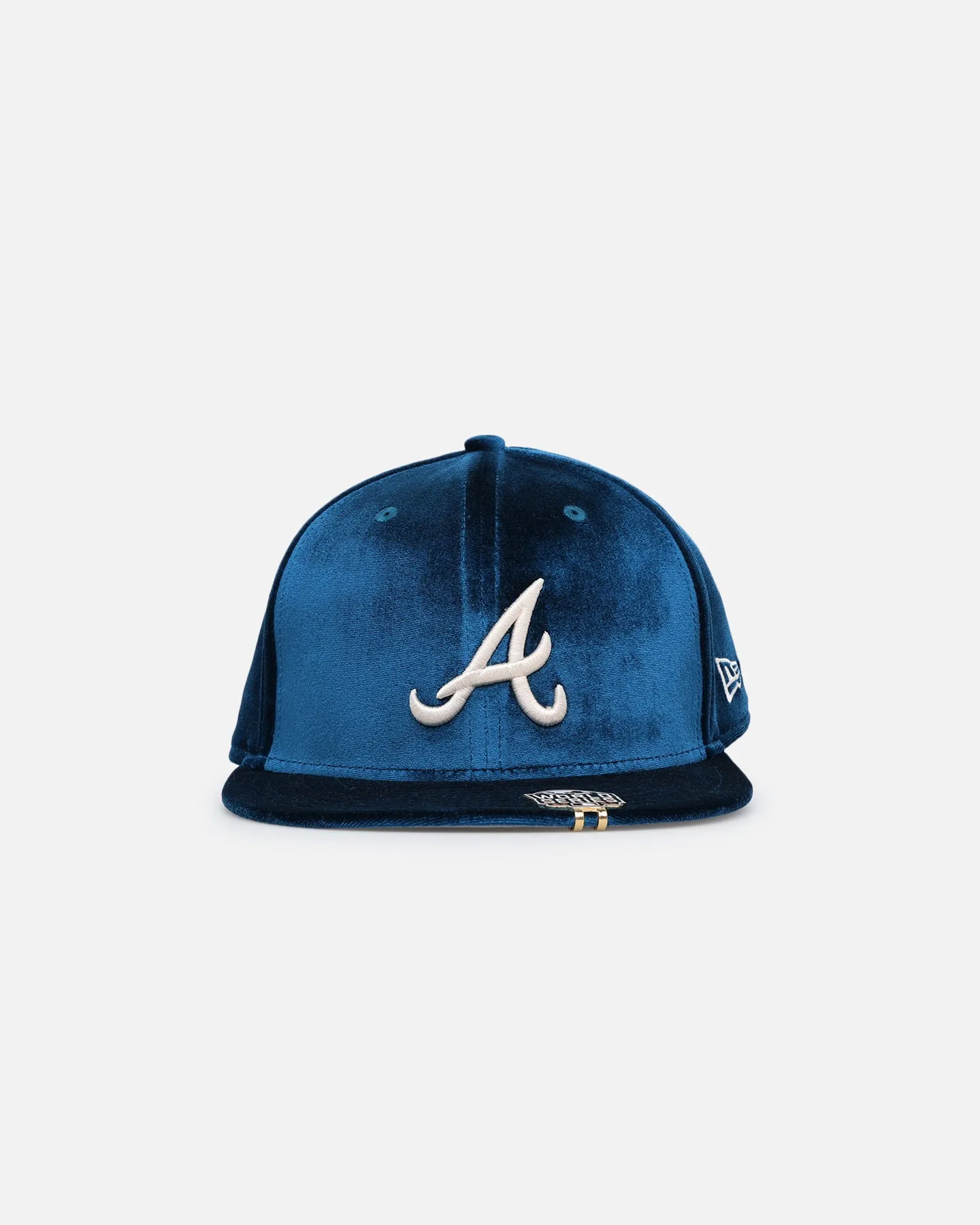 New Era Atlanta Braves 'Velvet Visor Clip' 59FIFTY Fitted OTC