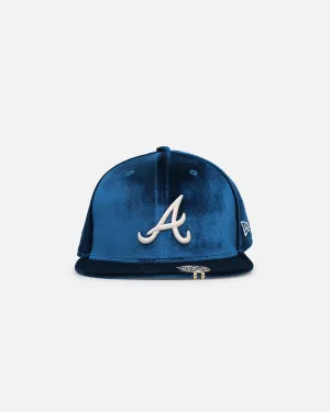 New Era Atlanta Braves 'Velvet Visor Clip' 59FIFTY Fitted OTC