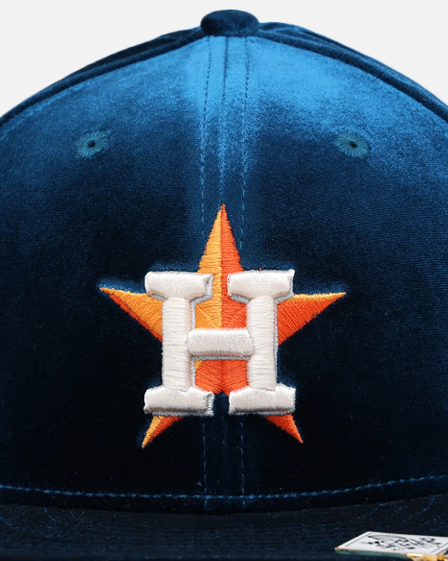 New Era Houston Astros 'Velvet Visor Clip' 59FIFTY Fitted OTC