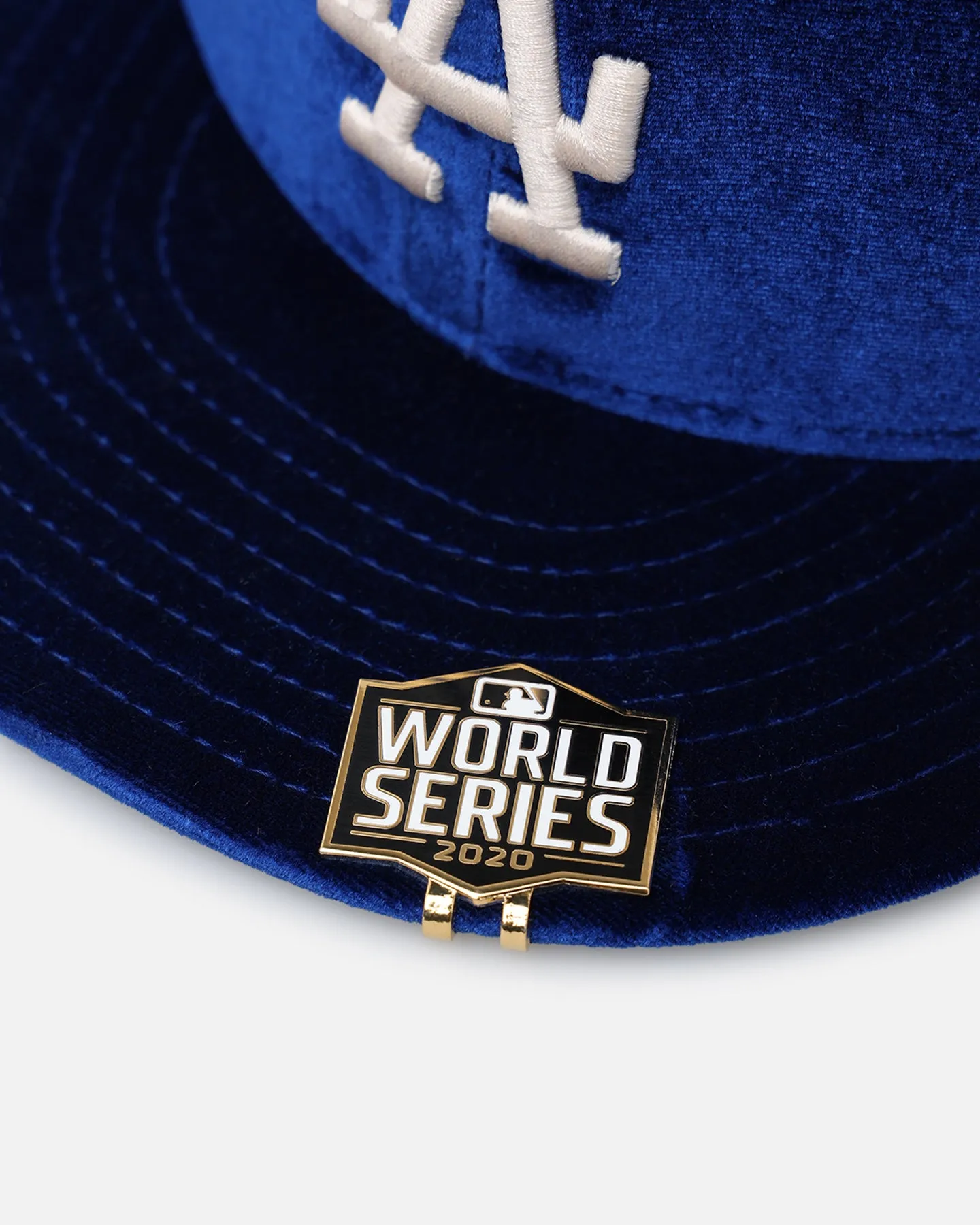 New Era Los Angeles Dodgers 'Velvet Visor Clip' 59FIFTY Fitted OTC