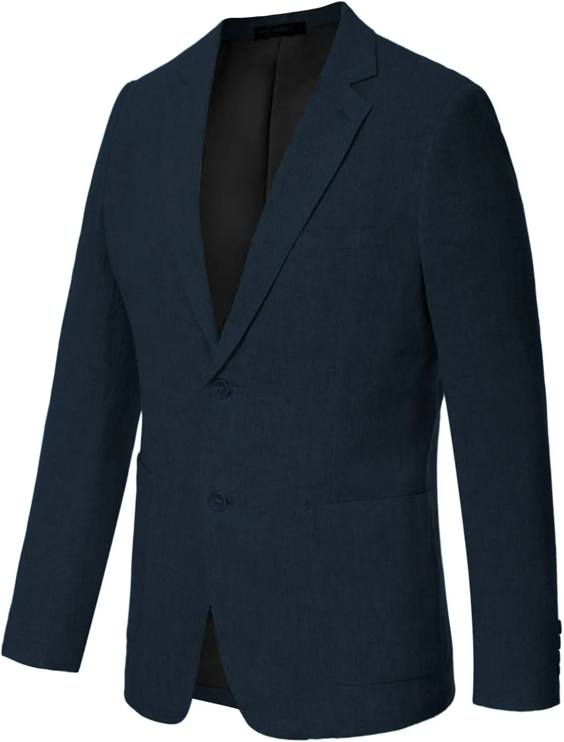PJ Paul Jones Men's Slim Fit Lightweight Linen Jacket Tailored Blazer Sport Coat