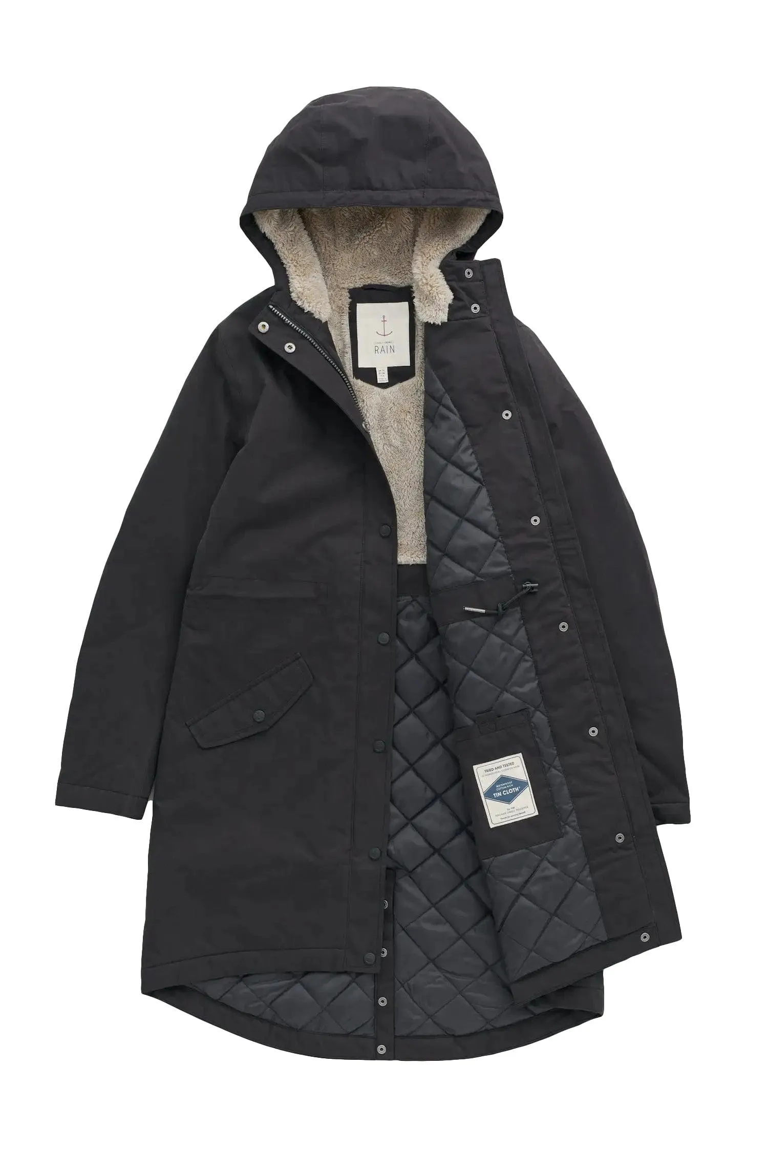 Plant Hunter Coat - Onyx