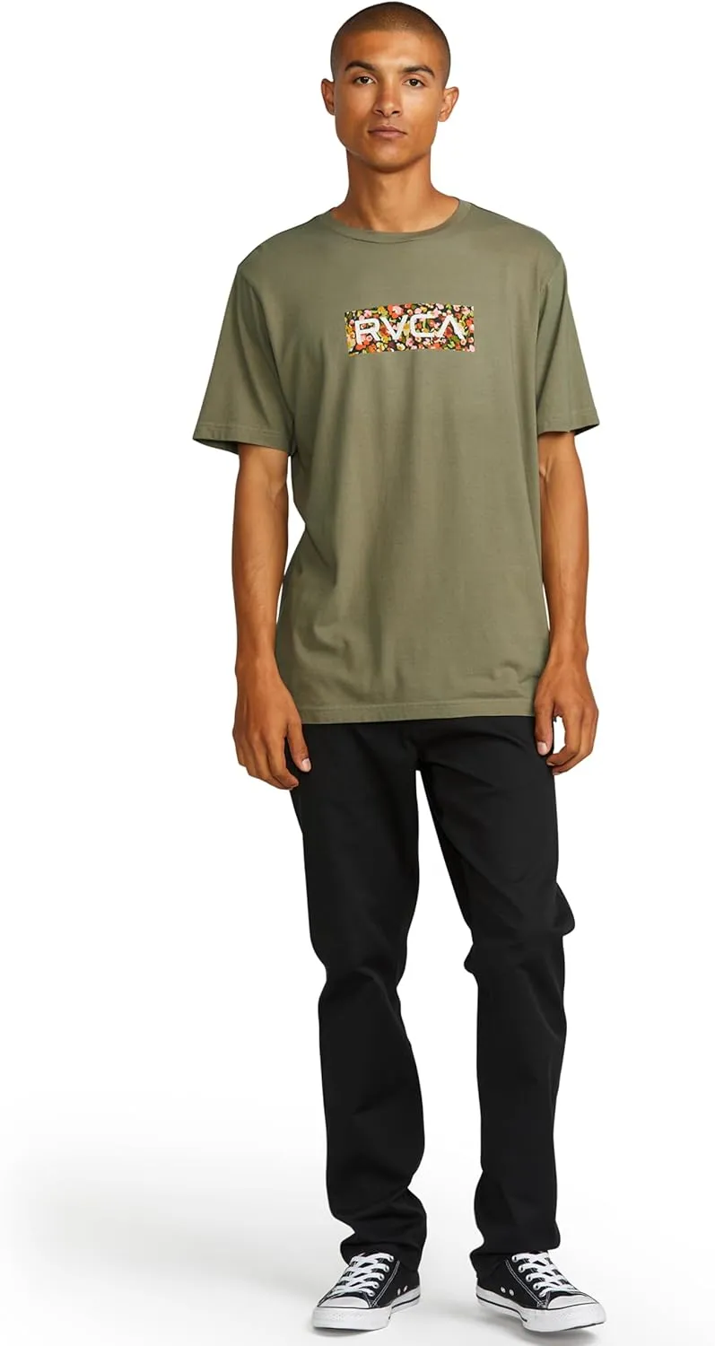 RVCA Men's Graphic Short Sleeve Crew Neck Tee Shirt