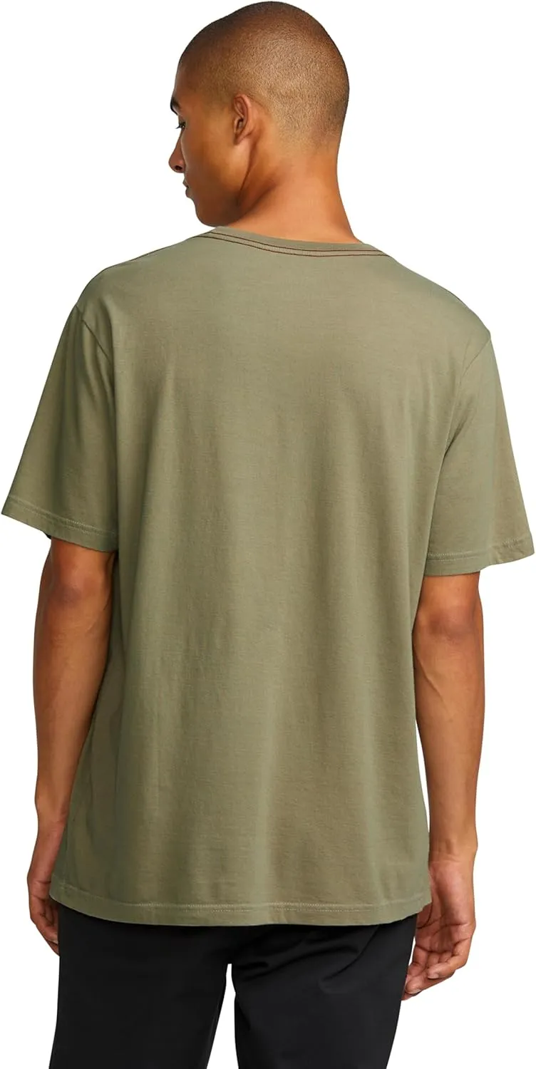 RVCA Men's Graphic Short Sleeve Crew Neck Tee Shirt