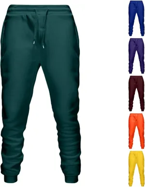 Sweatpants for Men Casual Slim Fit Elastic Waist Drawstring Jogger Pants Outdoor Athletic Workout Tapered Trousers
