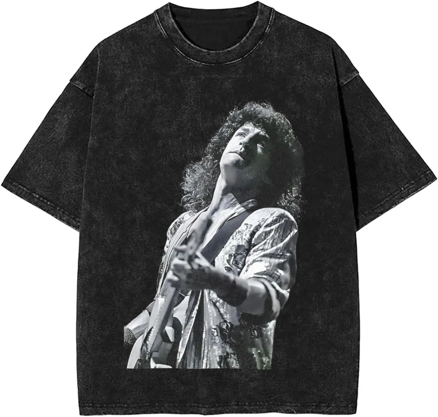 T-Shirt Men's Cotton Oversized for Unisex Short Sleeve Crew Neck Loose Tops