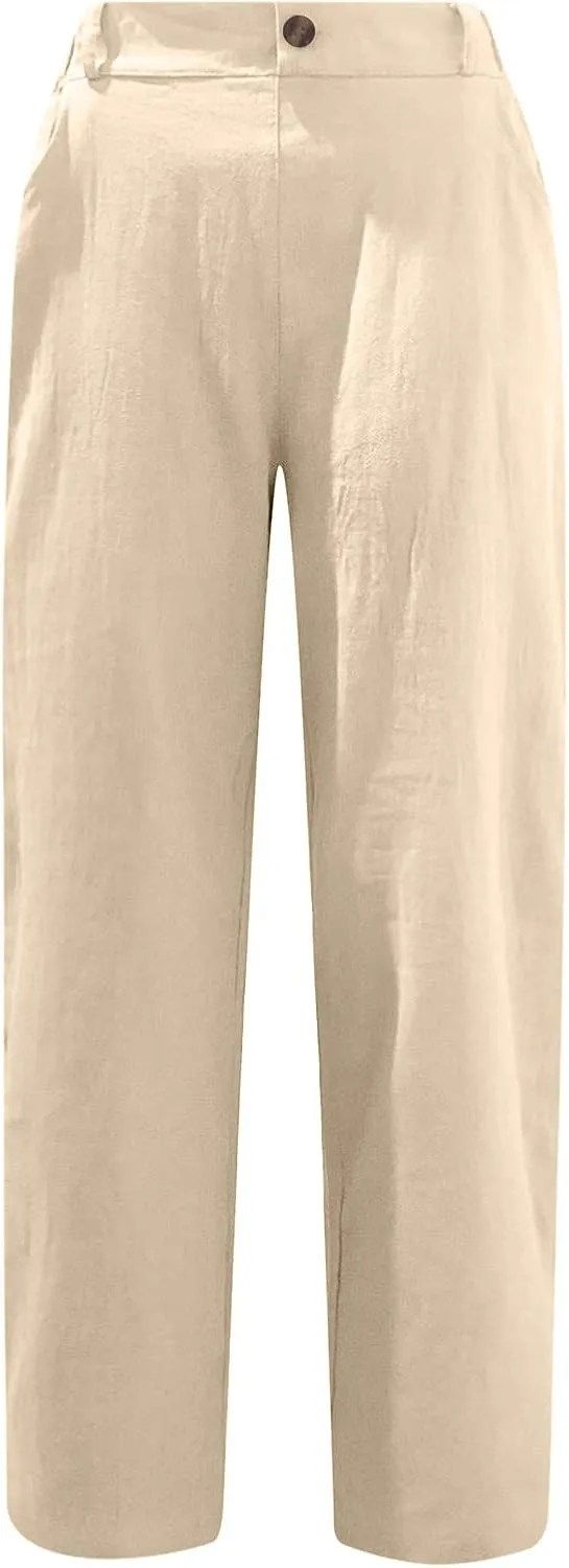 TARIENDY Trouser Yoga Pants for Women Loose Fitting Lounge Trousers High Waisted Athletic Pants Summer Stretch Sweatpants