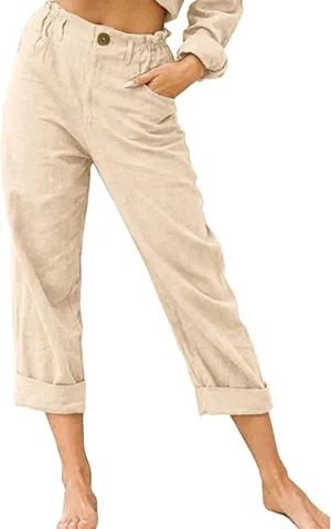 TARIENDY Trouser Yoga Pants for Women Loose Fitting Lounge Trousers High Waisted Athletic Pants Summer Stretch Sweatpants