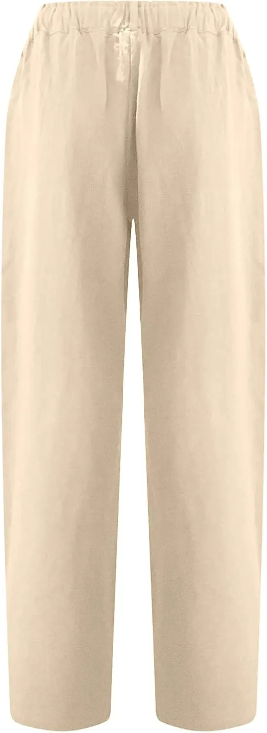 TARIENDY Trouser Yoga Pants for Women Loose Fitting Lounge Trousers High Waisted Athletic Pants Summer Stretch Sweatpants