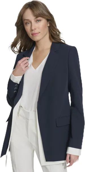 Tommy Hilfiger Women's Overlap Layer Blazer