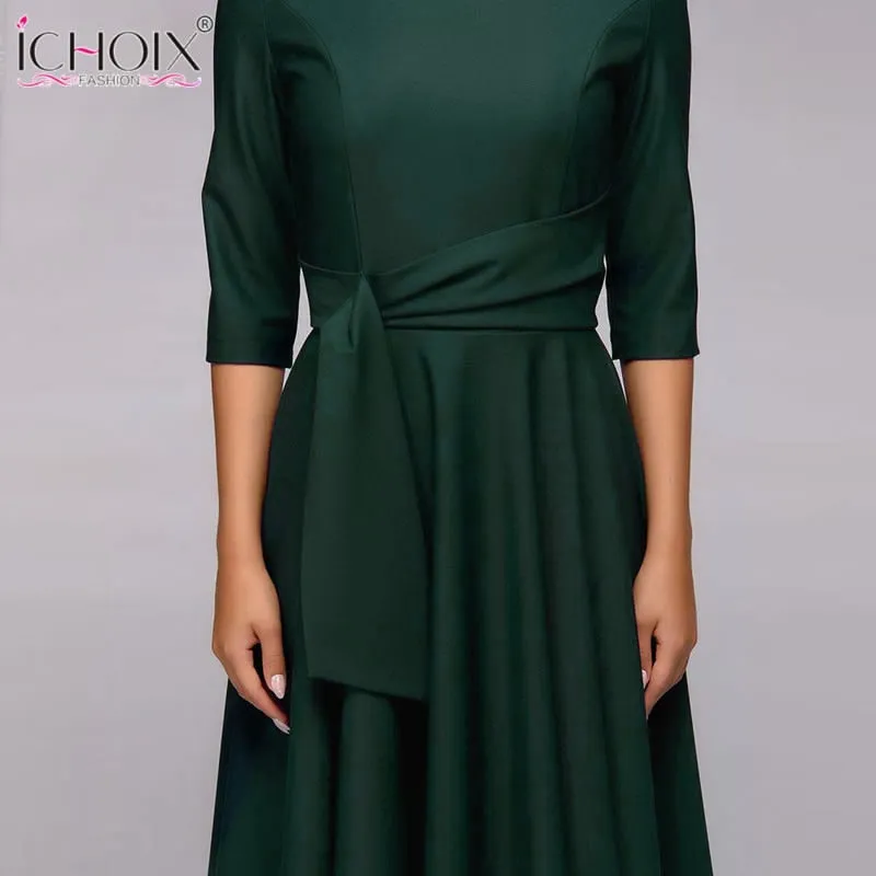 VenusFox casual elegant A line dress