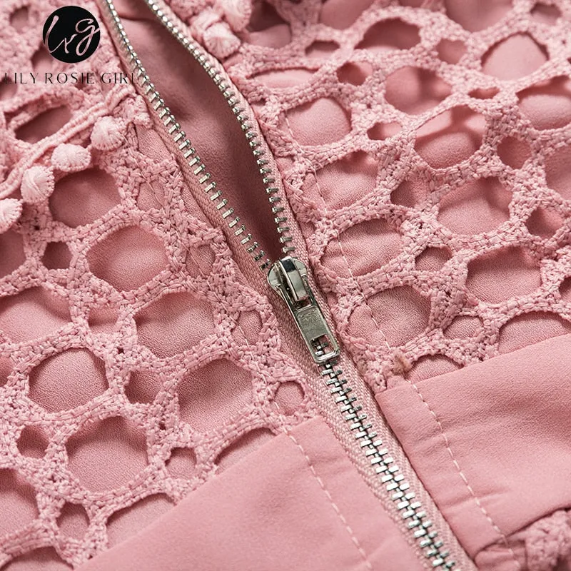 VenusFox Sexy Ruffle Lace Sweet Dress