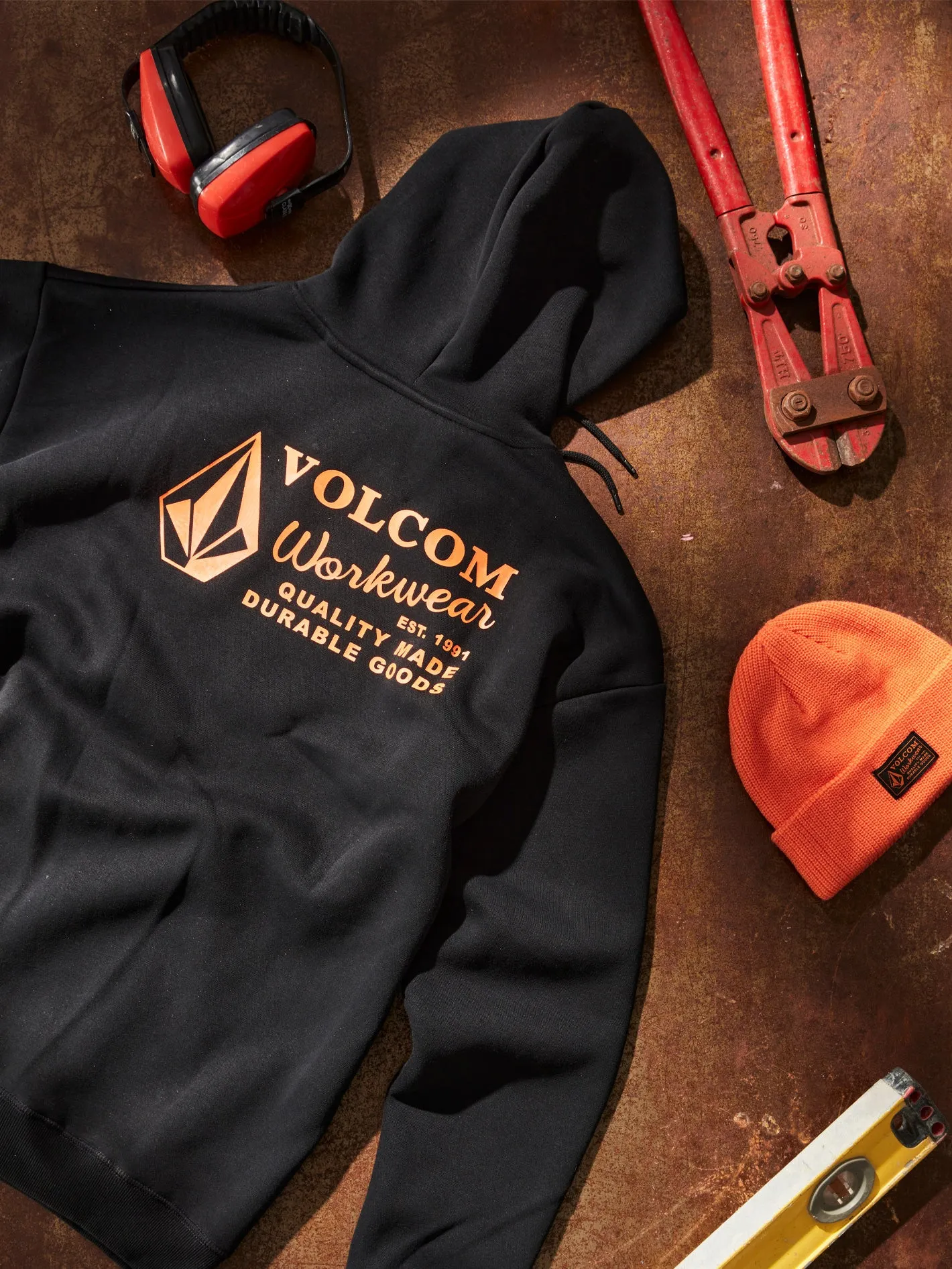 Volcom Workwear Pullover Hoodie - Black