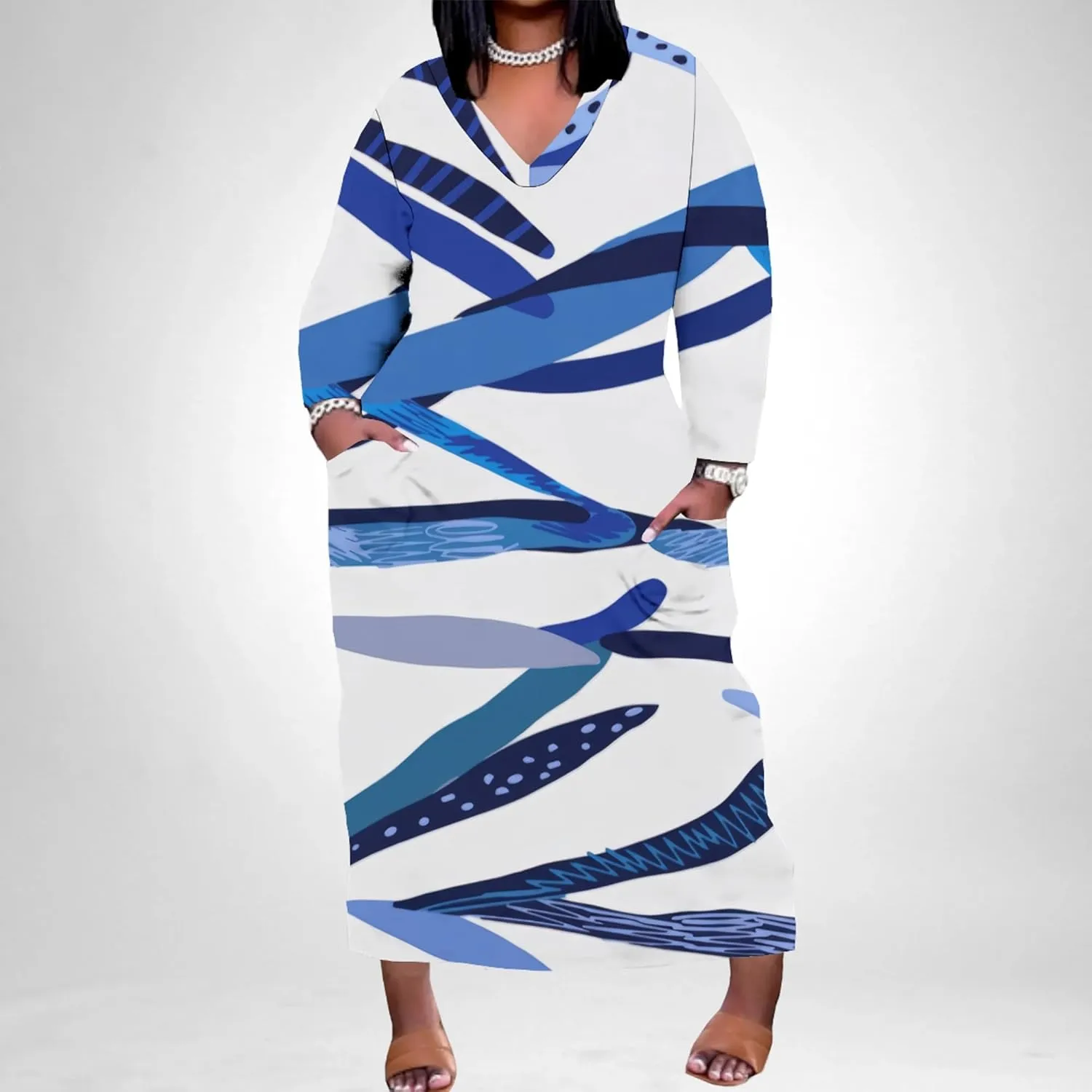 Womens African Dresses Sexy Casual T Shirt Dresses Oversized Baggy Summer Sundress
