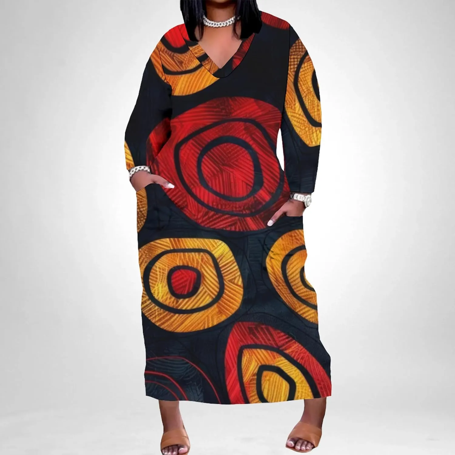 Womens African Dresses Sexy Casual T Shirt Dresses Oversized Baggy Summer Sundress