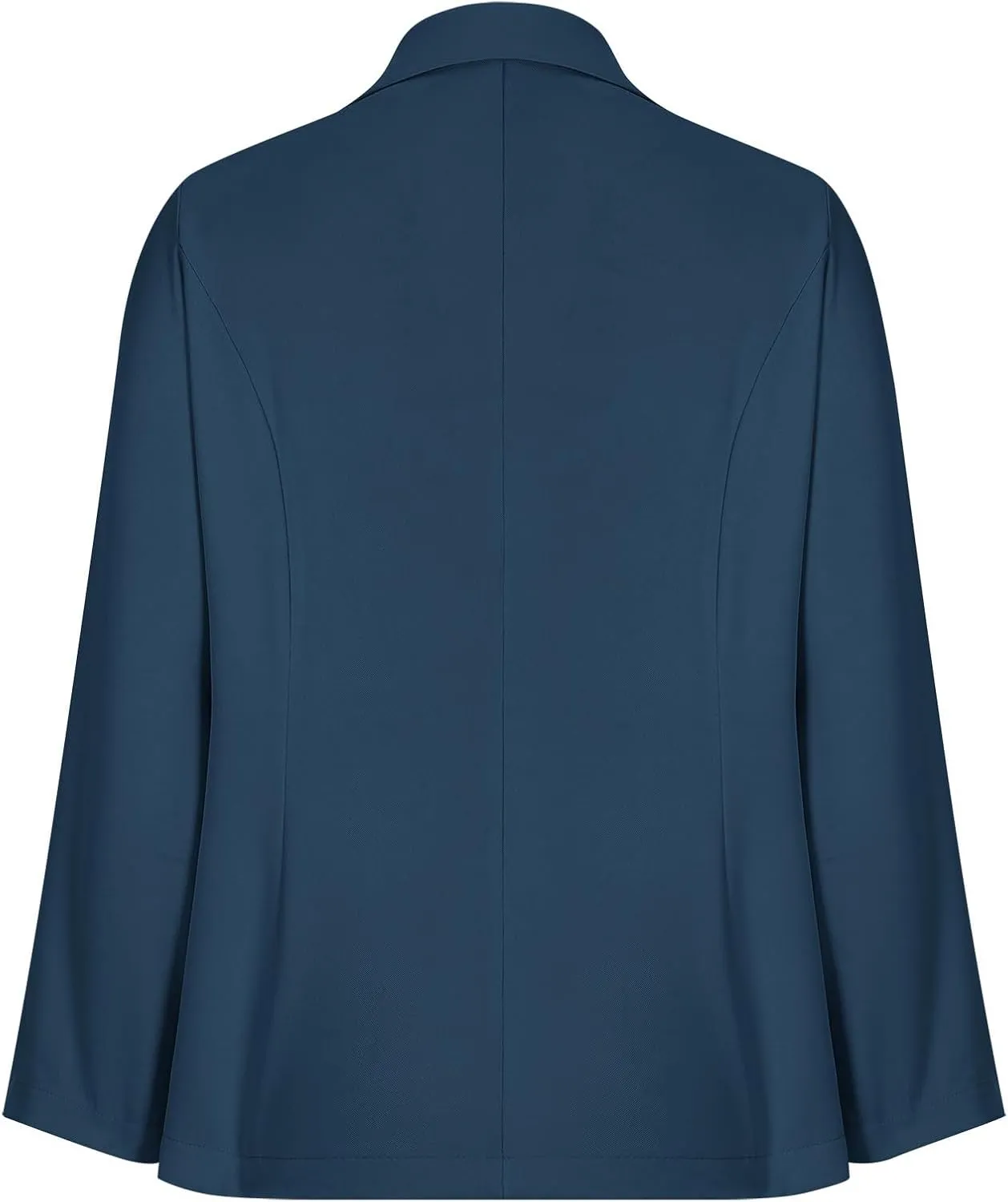 Womens Blazer Single Breasted Open Front Jacket Long Sleeve Lapel Collar Casual Blazers Work Office Suit Outerwear