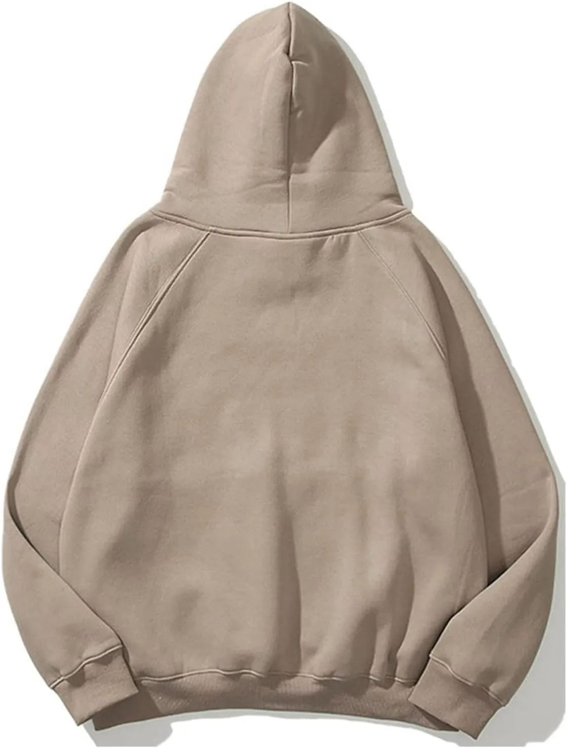 Women's Oversized Hoodies Solid Color Fleece Sweatshirts Long Sleeve Sweaters Pullover Fall Outfits with Pocket