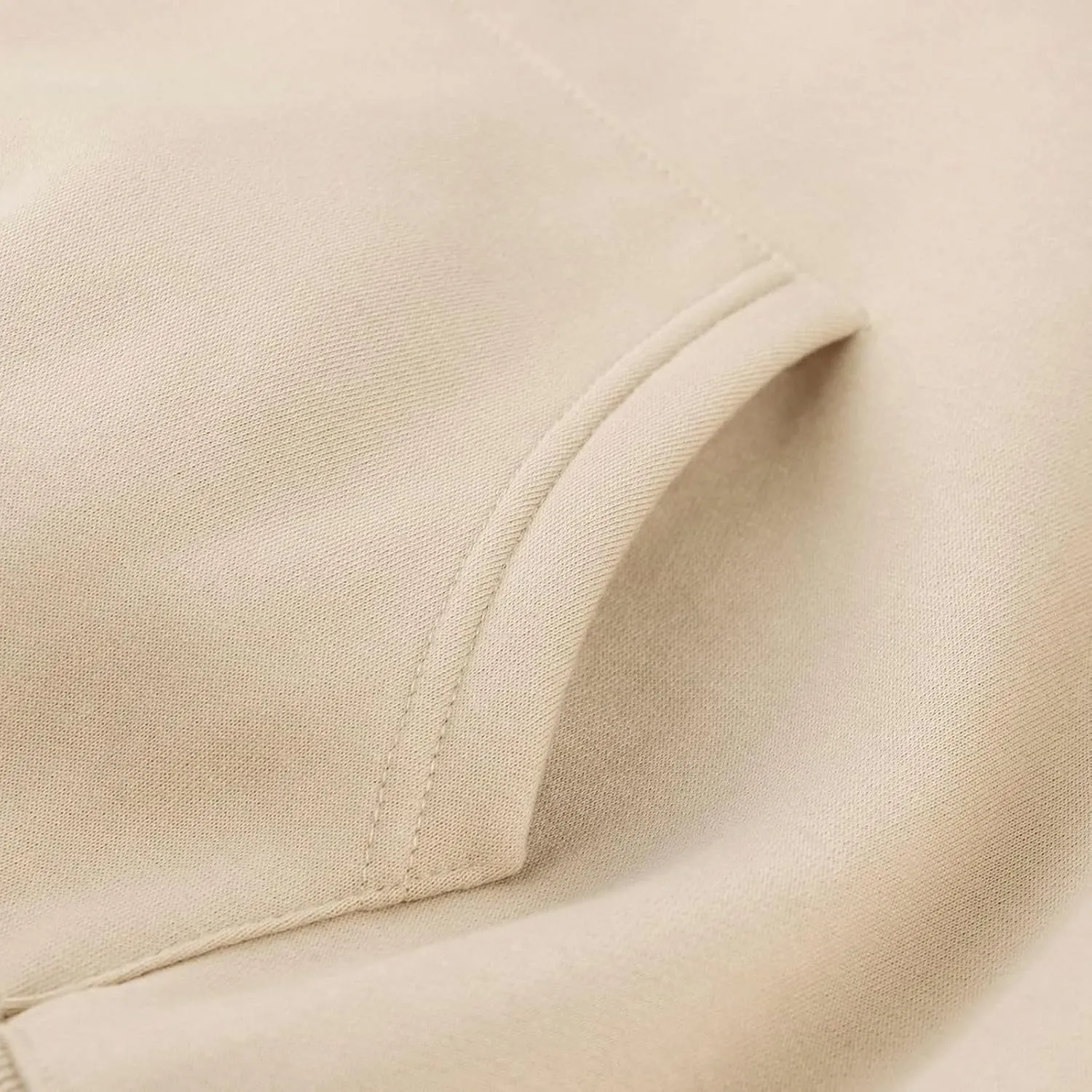 Women's Oversized Hoodies Solid Color Fleece Sweatshirts Long Sleeve Sweaters Pullover Fall Outfits with Pocket