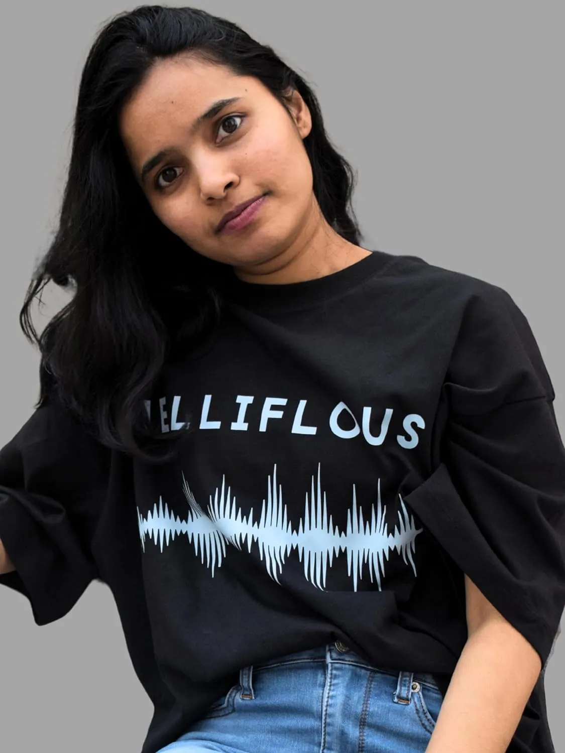 Women's Oversized Organic Cotton T-Shirt, Drop-Shoulder, GOTS Certified