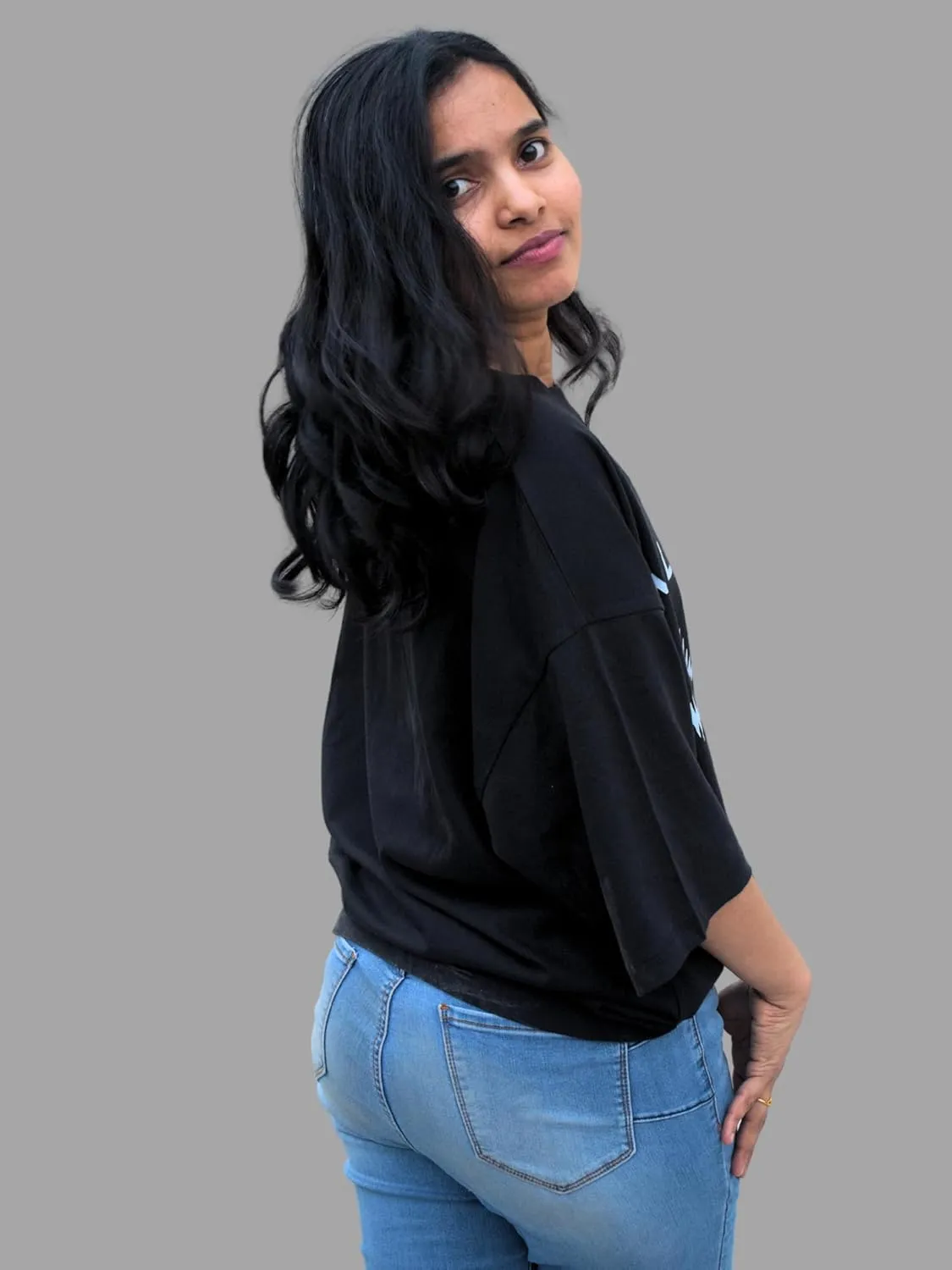 Women's Oversized Organic Cotton T-Shirt, Drop-Shoulder, GOTS Certified