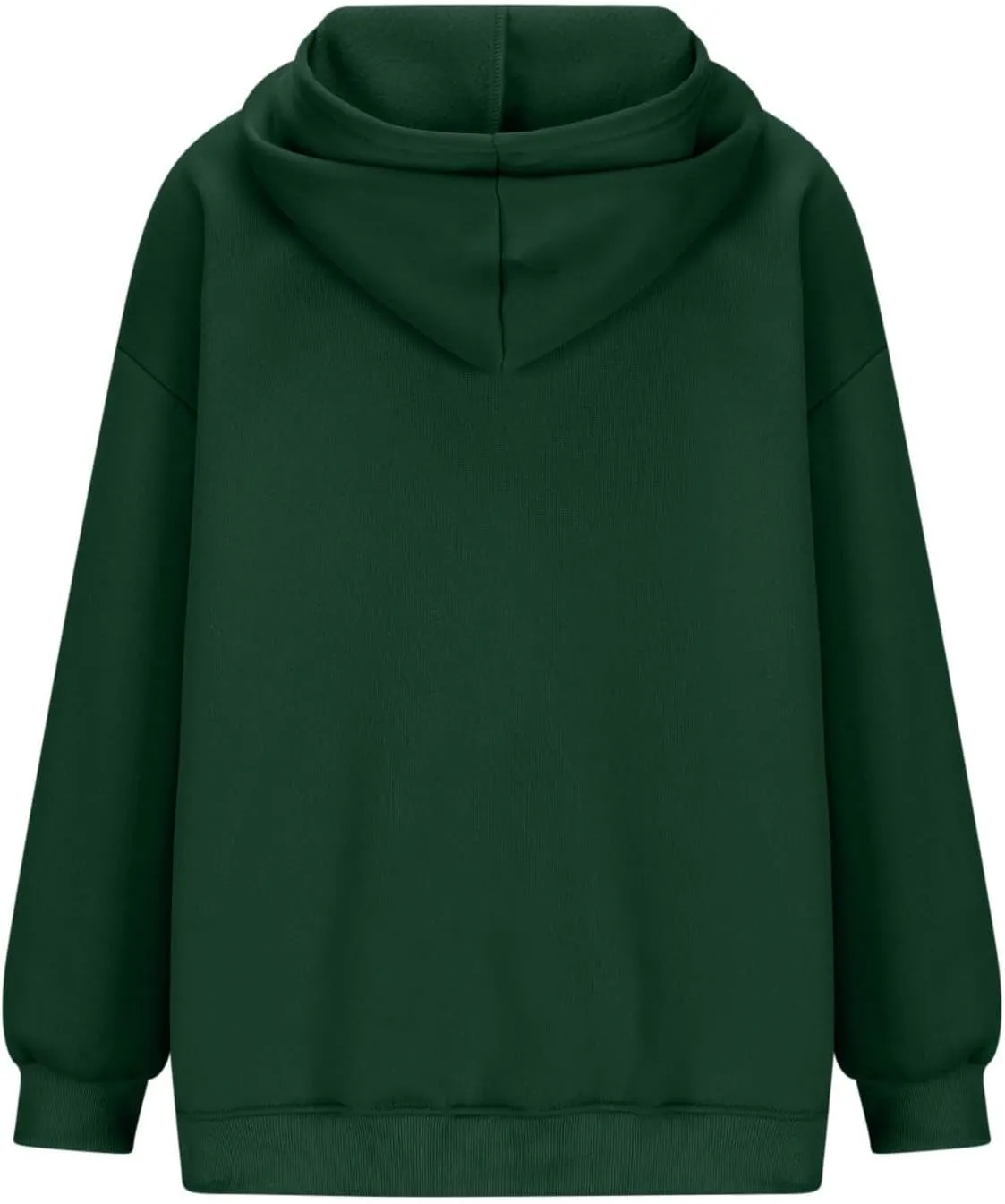 Womens Thick Oversized Pullover Hoodie with Front Pocket Casual Loose Fit Sweatshirt 2025 Fashion Fleece Sweater Tuinc