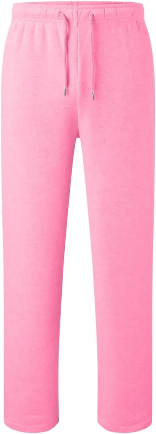 Women's Wide Leg Sweatpants 2025 Trendy Athletic Baggy Sweat Pants High Waist Drawstring Casual Loose Lounge Trousers